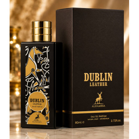 Парфумована вода унісекс Alhambra Dublin Leather 80 мл (100% ORIGINAL)